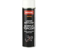 Novol Balti blizgūs dažai Baltas GLOSS aeroziliniai 500ml