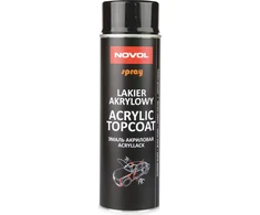 Novol Juodi blizgūs dažai Juodas GLOSS aerozoliniai 500ml