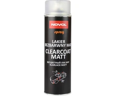 Novol Matinis lakas aerozolinis 500ml SPRAY CLEARCOAT Matinis