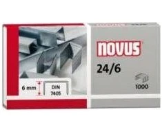 Sąsagėlės Nr.24/6 SUPER, 1000vnt. NOVUS