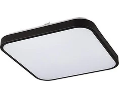 Lubinis šviestuvas Lubų žibintas Nowodvorski Agnes Square 8138 LED 16W 4000K lubų lempa juoda kambarys