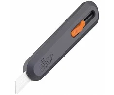 SLICE 10550 apsauginis peilis, blisterinėje pakuotėje, juodas ir oranžinis