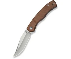 CIVIVI Clingman Nitro-V Micarta Brown C23065-3 peilis