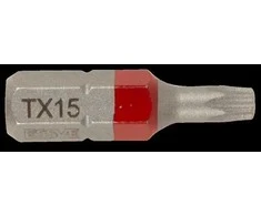 Essve Atsuktuvų antgaliai TX15 25 mm 3 vnt