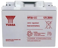 NP38-12 YUASA 38Ah 12V AGM akumuliatorius