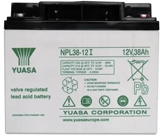 Yuasa NP38-12 YUASA 38Ah 12V AGM akumuliatorius