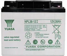 NP38-12 YUASA 38Ah 12V AGM akumuliatorius
