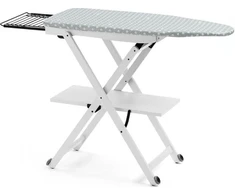 Arredamenti Italia ARREDAMENTI STIROCOMODO Lyginimo lenta - 135 x 45 cm, Baltas