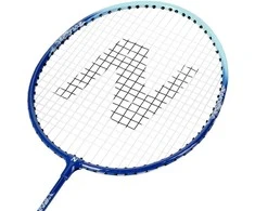 NRZ210 ALIUMINIO BADMINTONO RAKETĖS KOMPLEKTAS + 3 RAKETĖS + DANGTELIS 1/2 NILS