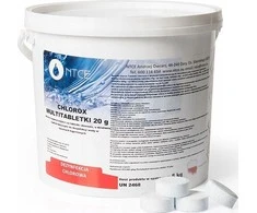 Ntce Ncte "Chlorox Multitablets" 5kg mėlynos spalvos baseinų chemija BA0568