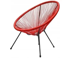 Nuforma Sodo kėdė Balkonui terasai sodo kėdė rattan Acapulco moderni (04K-C038-ACAPULCO-CZE)