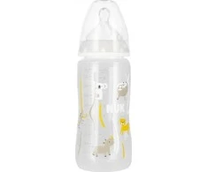 NUK 400523 butelis 300 ml temperatūros indikatorius 0-6 527909, 741926