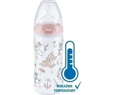NUK 418696 butelis 300 ml temperatūros indikatorius Disney Bambi 526288, 741486