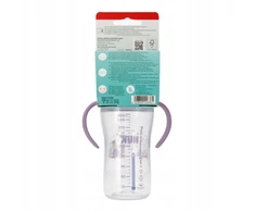 NUK Perfect Match mokomasis kūdikio buteliukas Hippo 260 ml