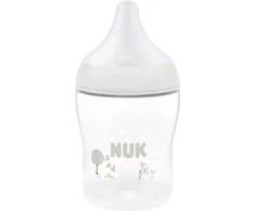 NUK Perfect Match buteliukas kūdikiui su temperatūros kontrole 150 ml, avies formos