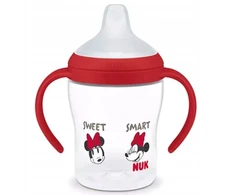 NUK Perfect Match mokomasis kūdikio buteliukas DISNEY Minnie raudonas 150 ml