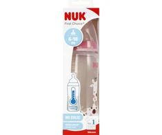 NUK buteliukas 300 ml, skirtas mokytojui (6-18 mėn.), raudonas FC 10216248