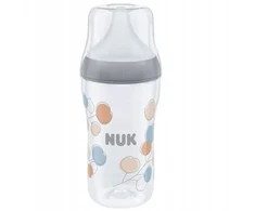 NUK Perfect Match buteliukas su temperatūros kontrole, 260 ml, rudas