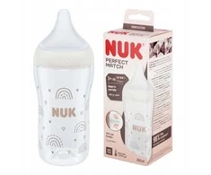 NUK butelis PP 260ml Sil SM Rainbow 10742026 1/6