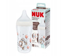 NUK Buteliukas PP 260ML SIL WTP M TYGRYS 10742027 1/6