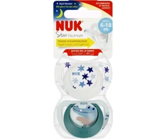 NUK Čiulptukas USP 2vnt 6-18m D&amp;N ZIE/B 10736727 1/6