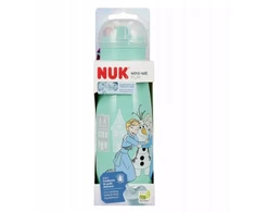 NUK Mini-Me Flip 2in1 kūdikio buteliukas Frozen 450 ml rožinis, 12+ mėn.