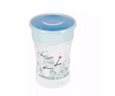 NUK Mini Magic 360° kūdikio gertuvė su dangteliu Frozen Olaf 230 ml