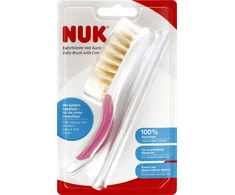 NUK kūdikių šepetys ir šukos, rožinės spalvos, 10256236