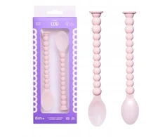 NUK LUU KIDS-Rinkinys ŁYŻEK DO KARMIENIA VELVET BLUSH