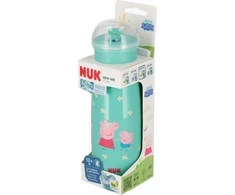 NUK Mini-Me Flip 2-in-1 kūdikio buteliukas Peppa Pig, 450 ml, rožinis, 12+m