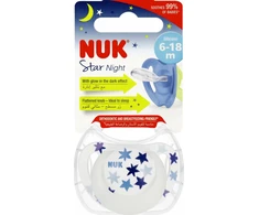 NUK SMOCZEK USP 6-18M NIGHT mėlyna 10736752 1/6