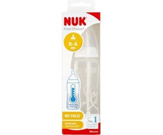 Nuk Butelis su temperatūros indikatoriumi 0-6m First Choice 300 ml