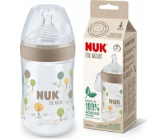NUK NUK Buteliukas PP 260ML M FOR NATU POP 10742005 1/6