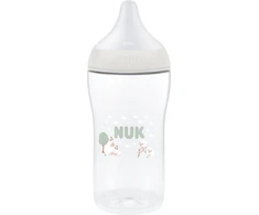NUK Perfect Match buteliukas kūdikiui su temperatūros kontrole, avies formos, 260 ml