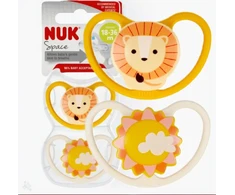 NUK NUK čiulptukas USP 2EL 18-36M G/Z SPACE 10739501 6
