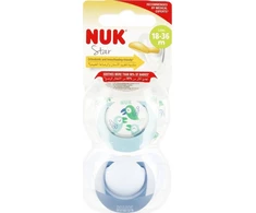 Lateksiniai čiulptukai 18-36m Star NUK