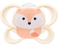 NUK Perfect Match Air FOX čiulptukas 0-6 mėn., 1 vnt. dėžutėje