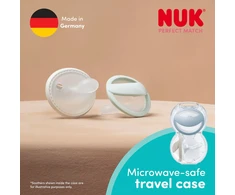 NUK silikoniniai čiulptukai Perfect Match, 0-6 mėn, 2 vnt., įvairių spalvų