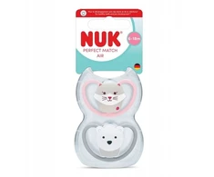 NUK čiulptukas USP 2EL 6-18 PM AIR CAT/MIS 10176340