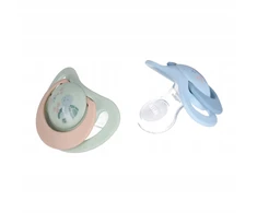 NUK SILICONE RAMINANTIS MUILAS PIRMAS PASIRINKIMAS 6-18m 2vnt VĖŽLIUKAS/BANGINIS