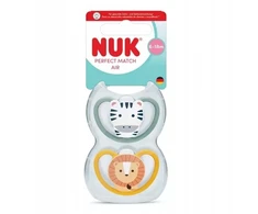NUK NUK Žiurkiukas raminamasis čiulptukas 2 vnt. 6-18 mėn. PM ASSORT 10176336 1/6
