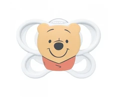NUK Perfect Match Air čiulptukas Disney Bear Pú 0–6 mėn baltas