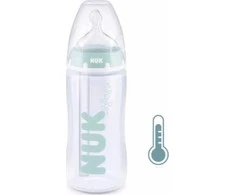 NUK 741148 FC+ buteliukas 300 ml ANTI-COLIC Professional su temperatūros indikatoriumi Silikoninis čiulptukas 0-6 m