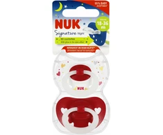 Nuk 442219 FIRMINIS SILIKONINIS ČIULPTUKAS 18-36 2VNT 541445, 10177166