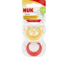 NUK PACIFIC USP 2 vnt. 18-36 mėn. Star CZ/Z10739734 1/6
