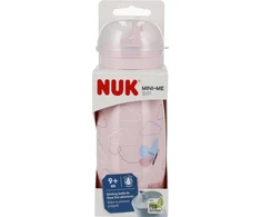 NUK Puodelis 300 ml 9m+ Mini-Me Sip Rožinė (541466)