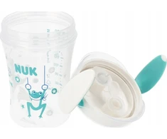 NUK puodelis be užtepimo, 230 ml, EVO magiškas puodelis, ZIE10751140