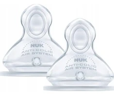 NUK 709245 FC+ silikoninis buteliukas 1 m 2vnt
