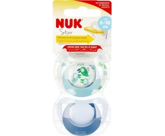 NUK SMOCZEK LAT 2EL 6-18 TUR/N STAR 10734075 1/6