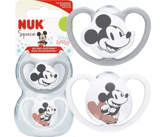 NUK ŽINDOMIŲJŲ SPENELIAI USP 2VNT 0-6 MĖN SPECIALUS MINKŠTI Baltas/10175281 1/6